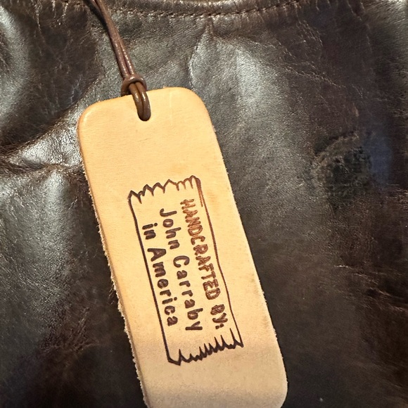 Original Leather Handcrafted Tote -NWT - Picture 4 of 11